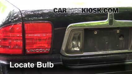 2002 Lincoln LS 3.9L V8 Lights Reverse Light (replace bulb)